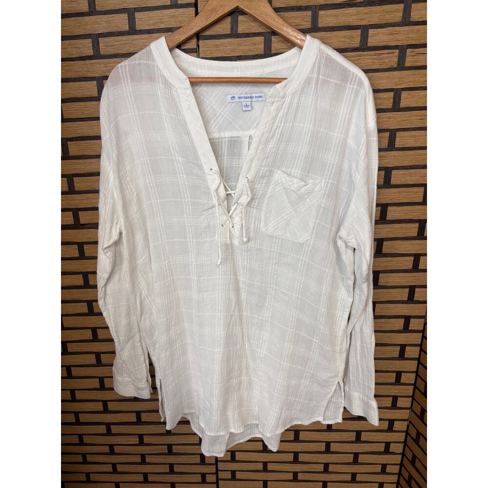 Southern‎ Tide White Swimsuit Coverup Size Large